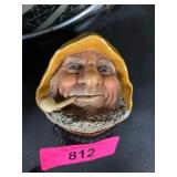 Bossons Congleton England Fisherman Chalkware Bust