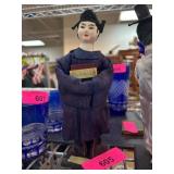 Handmade Fabric-Clad Figurine in Traditional Attir