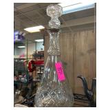 Vintage Old Mr. Boston Glass Decanter