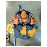 Norwegian Kitchen Witch Doll with Tag