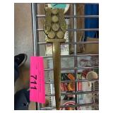 Mid Century Brass Fish-Decorated Letter Opener