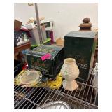 Belleek Fine Parian China Baskets and Vase