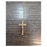 Gold-Filled Cross Pendant Necklace
