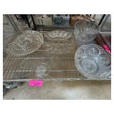 Pressed Glass Serving Pieces