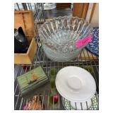 Glassware and Decorative Box Set