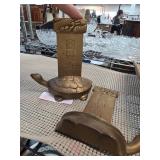 Brass Turtle Motif Bookends