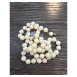 Pearl Necklace With Real Pearls No Clasp
