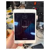 Disabled Silver Apple iPad for Parts or Repair
