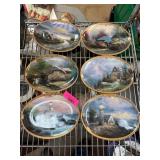6 Thomas Kinkade Collector Plates