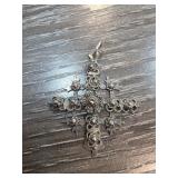 Sterling Silver Ornate Cross Pendant