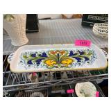 Ceramica Nove Deruta Italian Decorative Tray