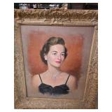 Victor Lallier Original Portrait Signed 1946 Liste