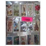 14 Vintage Cigarette Cards