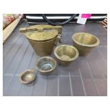 Vintage Brass Nesting Weights