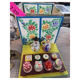 Hand-Painted Miniature Scene With Figures