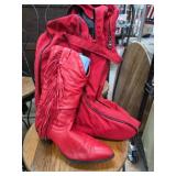 Red Rodeo Drive Sz 7 Leather Boots