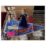 Arcadia Ship Pennant and Sailor Doll Collectible