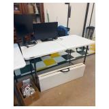 Folding Table and Bench Seating Set