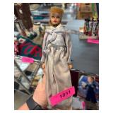 1958 Barbie Doll in Shimmering Dress