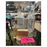 Vintage Glass Bottles and Containers