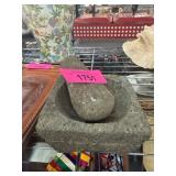 Stone Mortar and Pestle Set