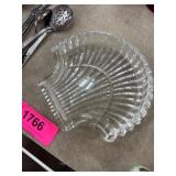 Waterford Crystal Shell-Shaped Dish