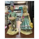 Hand-Painted Figurines in Pastel Colors