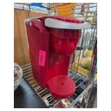 Red Powers Single-Serve Coffee Maker
