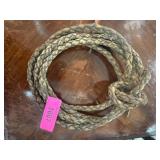 Antique Braided Leather Rope
