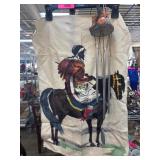 Decorative Textile and Wind Chime Set