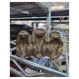 Bronze Hear No Evil See No Evil Speak No Evil