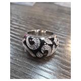 ADI Sterling Silver Ring, Approx Size 7