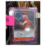 Spencer Howard Autographed Donruss Card