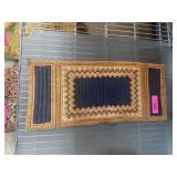 Woven Textile with Zigzag Design