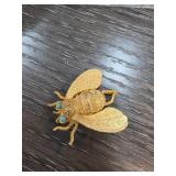 Judith Green Gold-Tone Bee Brooch