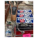 Cactus City Boot Jack, Spurs, and Decals