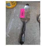 Sterling Silver Handle Weighted Pie Server