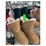 Bearpaw Womens Suede Boots in Two Colors