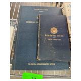 United States Navy Boarding Book and Bowditch Tabl