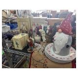 Holiday Decor and Themed Collectibles Assortment