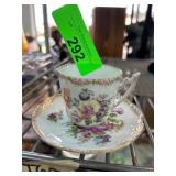 Dresden Porcelain Cup and Saucer Set