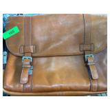 Pelle Studio Brown Leather Satchel
