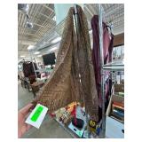 Paisley-Patterned Textured Fabric Textile