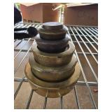 Brass Metal Nesting Weights