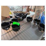 Otagiri Japanese Tea Set with Floral Design