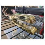 Metallic Gold Stapler with Glossy Finish