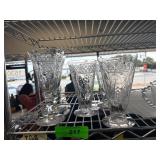 5 Hawkes Crystal Glasses