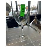 Baccarat Crystal Stemmed Glass