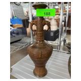 Marked Bronze Vessel With Handles