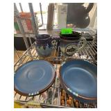 Dansk Mesa Plates and Assorted Mugs Set